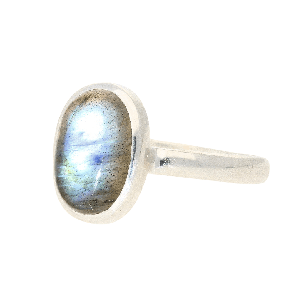 Get your Effortless Style: Contemporary Labradorite Sterling Silver Ring online now or in store at Forever Gems in Franschhoek, South Africa