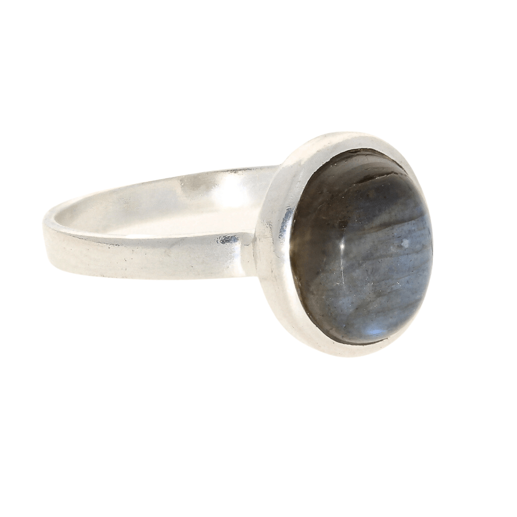 Get your Effortless Style: Contemporary Labradorite Sterling Silver Ring online now or in store at Forever Gems in Franschhoek, South Africa