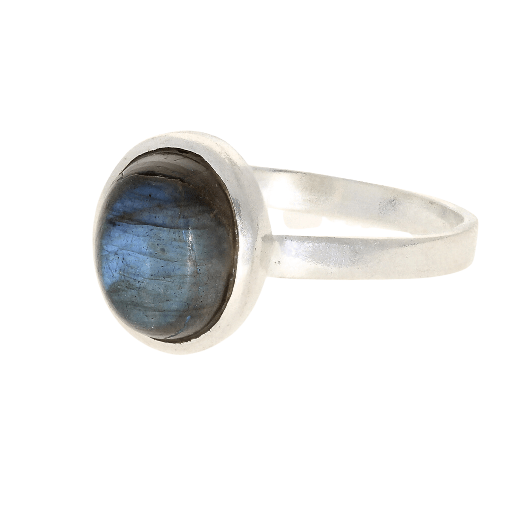Get your Effortless Style: Contemporary Labradorite Sterling Silver Ring online now or in store at Forever Gems in Franschhoek, South Africa