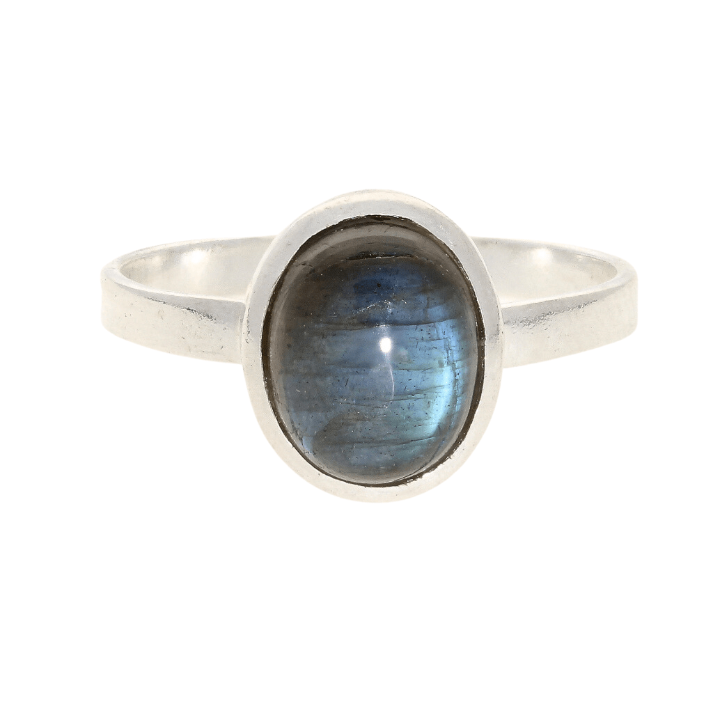 Get your Effortless Style: Contemporary Labradorite Sterling Silver Ring online now or in store at Forever Gems in Franschhoek, South Africa