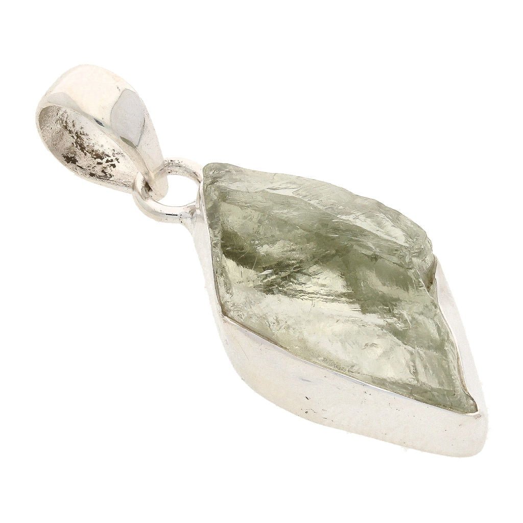 Get your Elemental Aura Rough Prasiolite Necklace online now or in store at Forever Gems in Franschhoek, South Africa