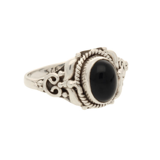 Get your Black Onyx: Infinite Strength Sterling Silver Ring online now or in store at Forever Gems in Franschhoek, South Africa