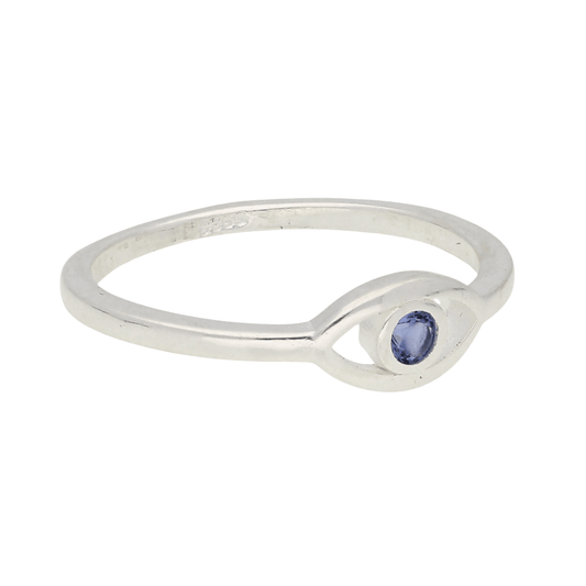 Get your Evil Eye Sterling Silver Ring online now or in store at Forever Gems in Franschhoek, South Africa