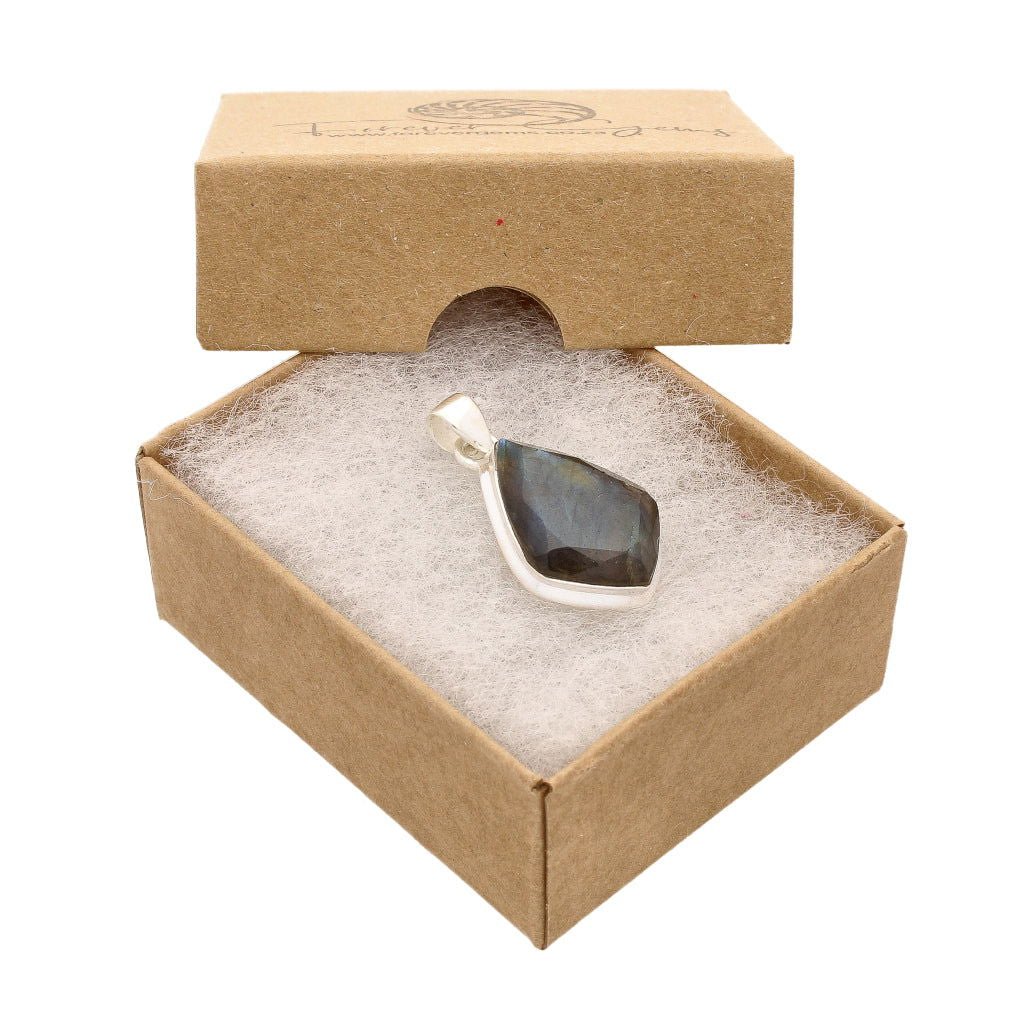 Get your Faceted Labradorite Sterling Silver Necklace online now or in store at Forever Gems in Franschhoek, South Africa