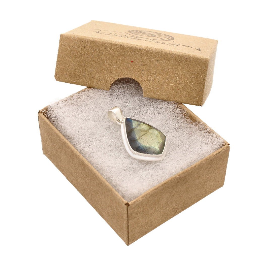 Get your Faceted Labradorite Sterling Silver Necklace online now or in store at Forever Gems in Franschhoek, South Africa