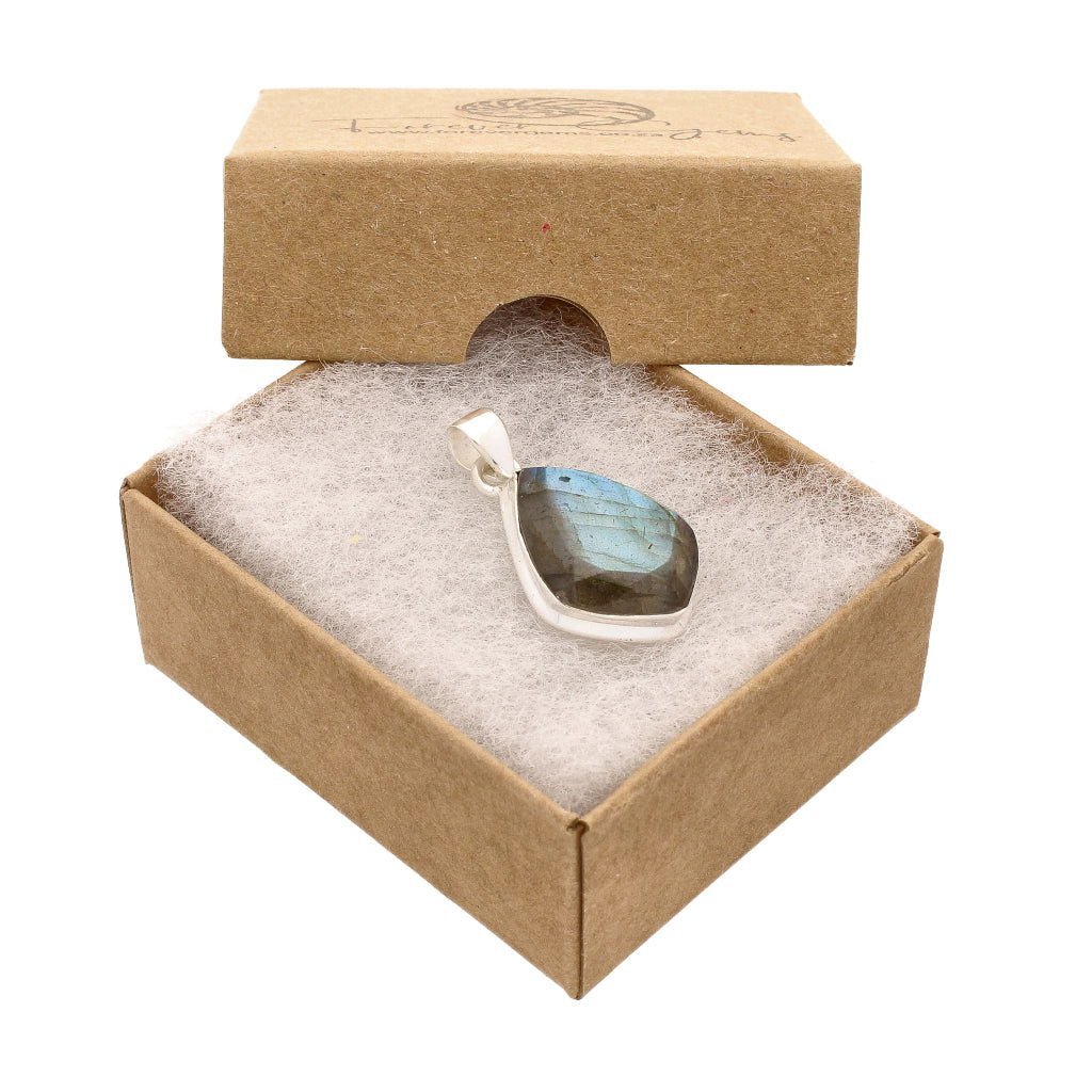 Get your Faceted Labradorite Sterling Silver Necklace online now or in store at Forever Gems in Franschhoek, South Africa