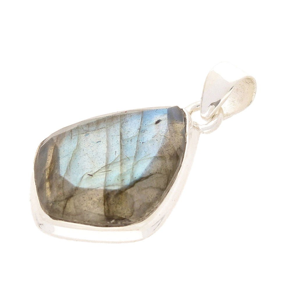 Get your Faceted Labradorite Sterling Silver Necklace online now or in store at Forever Gems in Franschhoek, South Africa