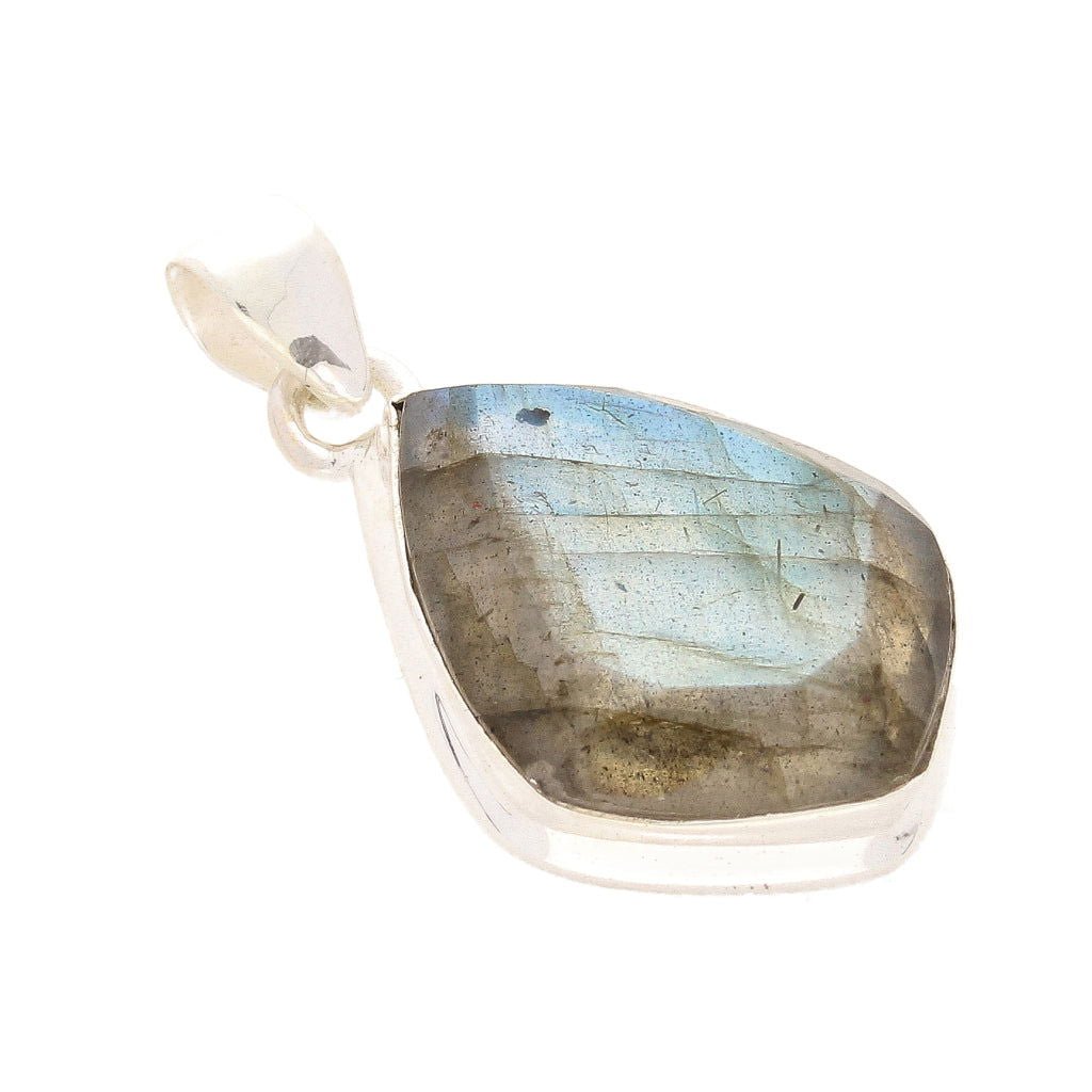 Get your Faceted Labradorite Sterling Silver Necklace online now or in store at Forever Gems in Franschhoek, South Africa
