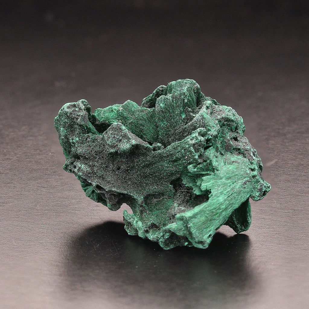 Buy your DRC Spectacular Fibrous Malachite online now or in store at Forever Gems in Franschhoek, South Africa