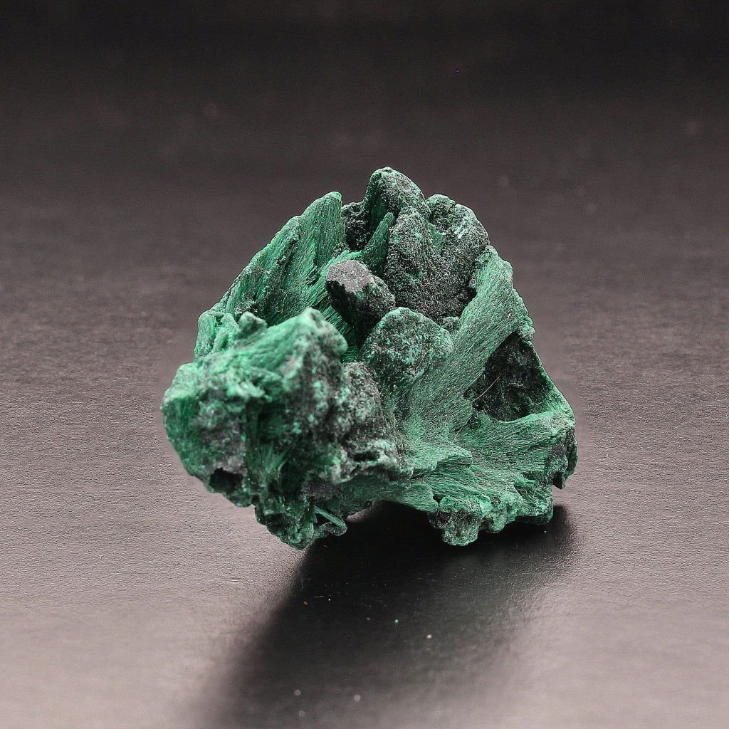 Buy your DRC Spectacular Fibrous Malachite online now or in store at Forever Gems in Franschhoek, South Africa