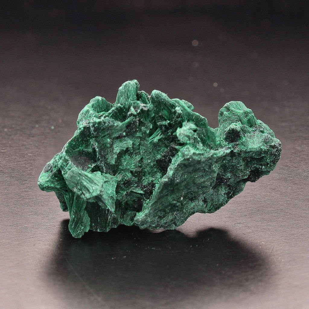 Buy your DRC Spectacular Fibrous Malachite online now or in store at Forever Gems in Franschhoek, South Africa