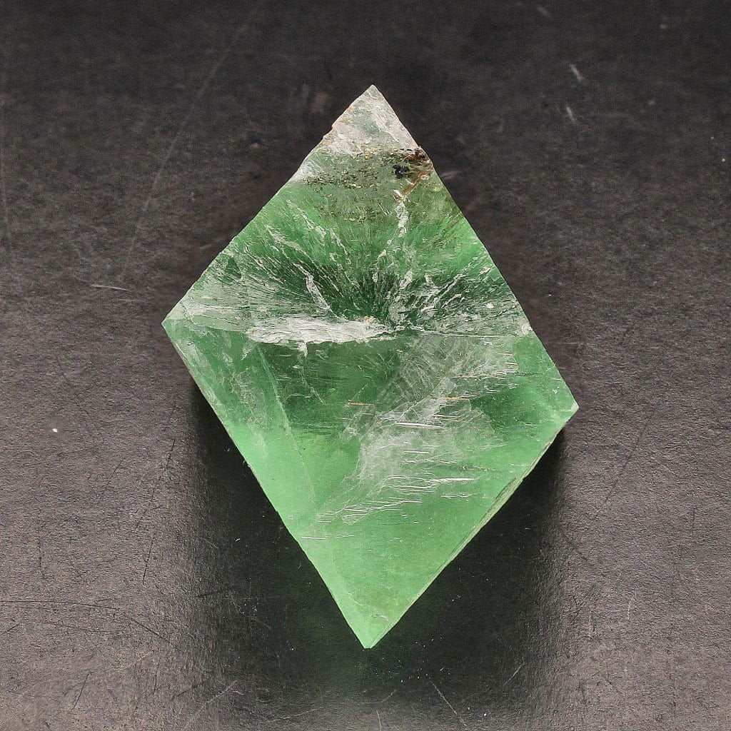 Get your Riemvasmaak Green Fluorite Octahedron online now or in store at Forever Gems in Franschhoek, South Africa