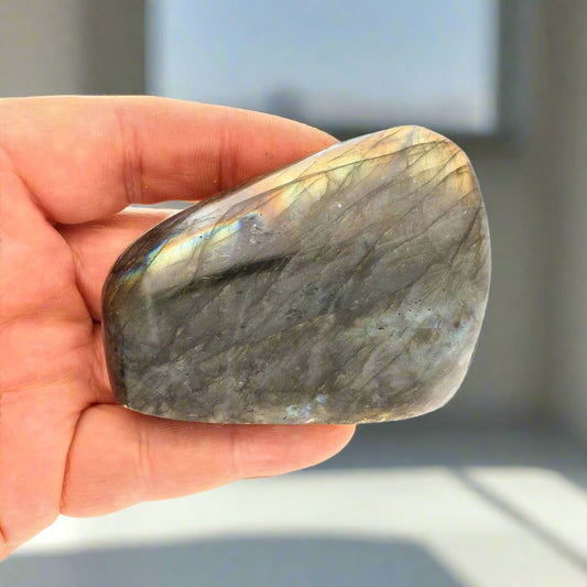 Get your Madagascar Magic Labradorite Freeform online now or in store at Forever Gems in Franschhoek, South Africa