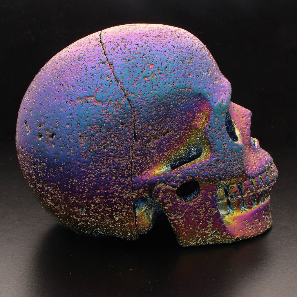 Buy your Large Aura Lava Stone Crystal Skull online now or in store at Forever Gems in Franschhoek, South Africa