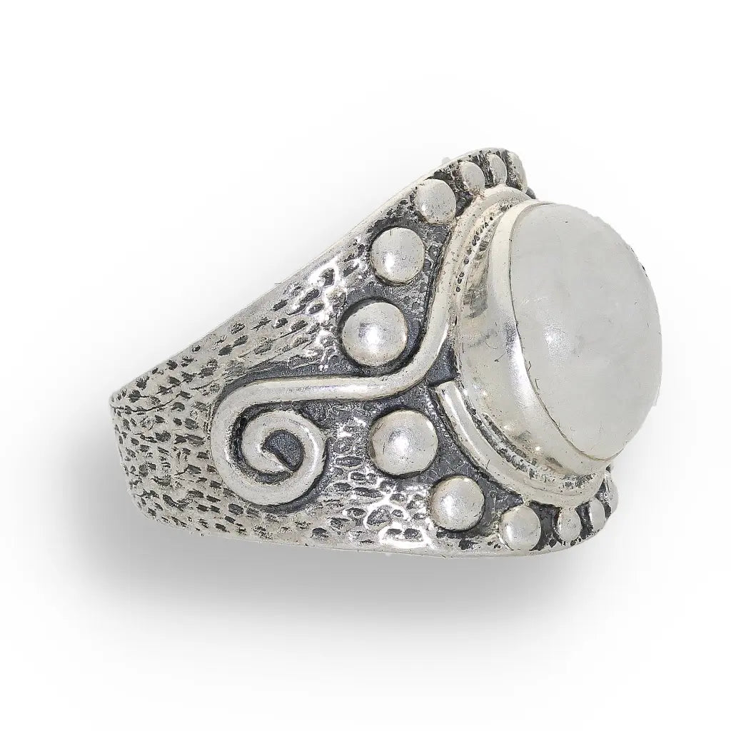Buy your Moonstone Radiance: Whimsical Wave Ring online now or in store at Forever Gems in Franschhoek, South Africa