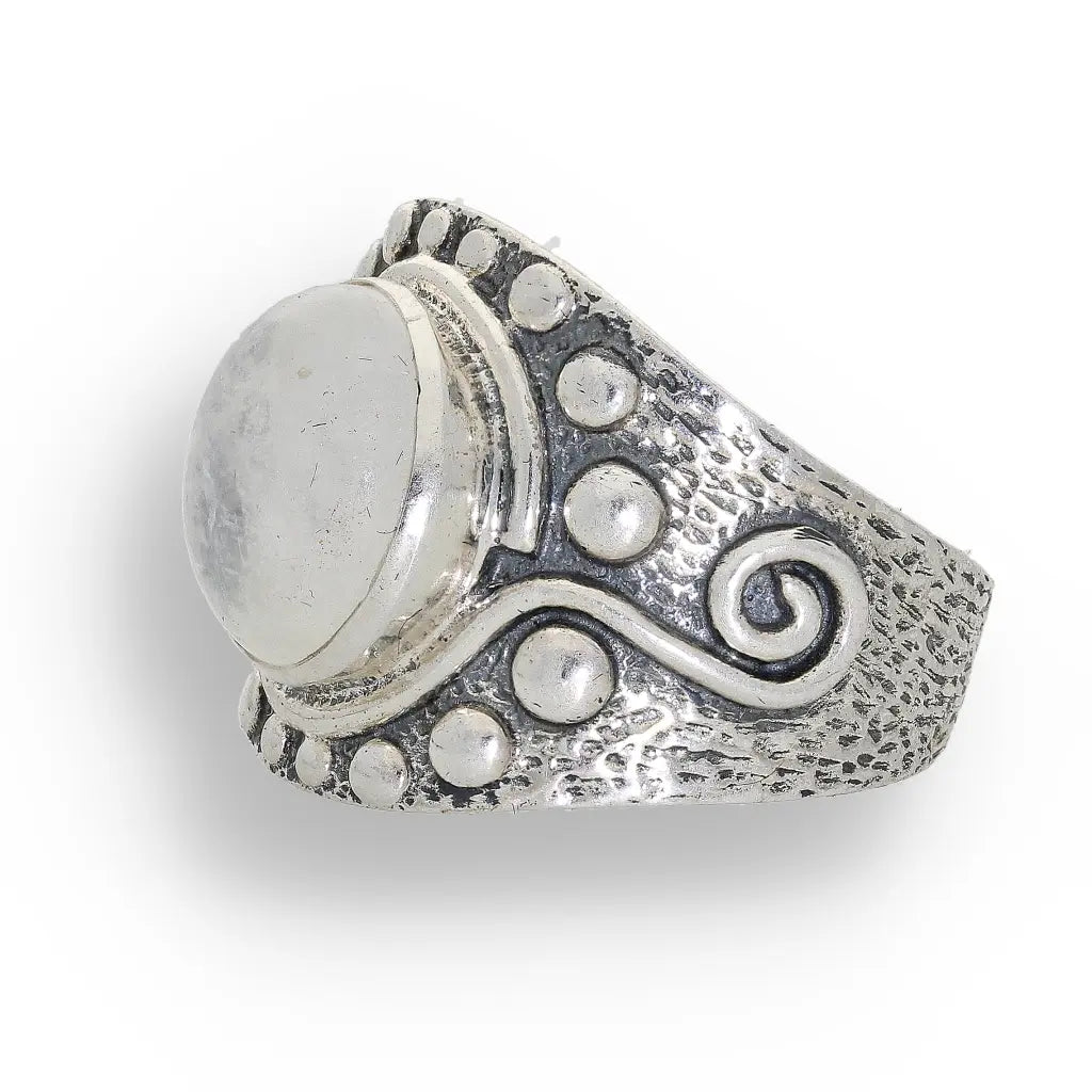 Buy your Moonstone Radiance: Whimsical Wave Ring online now or in store at Forever Gems in Franschhoek, South Africa
