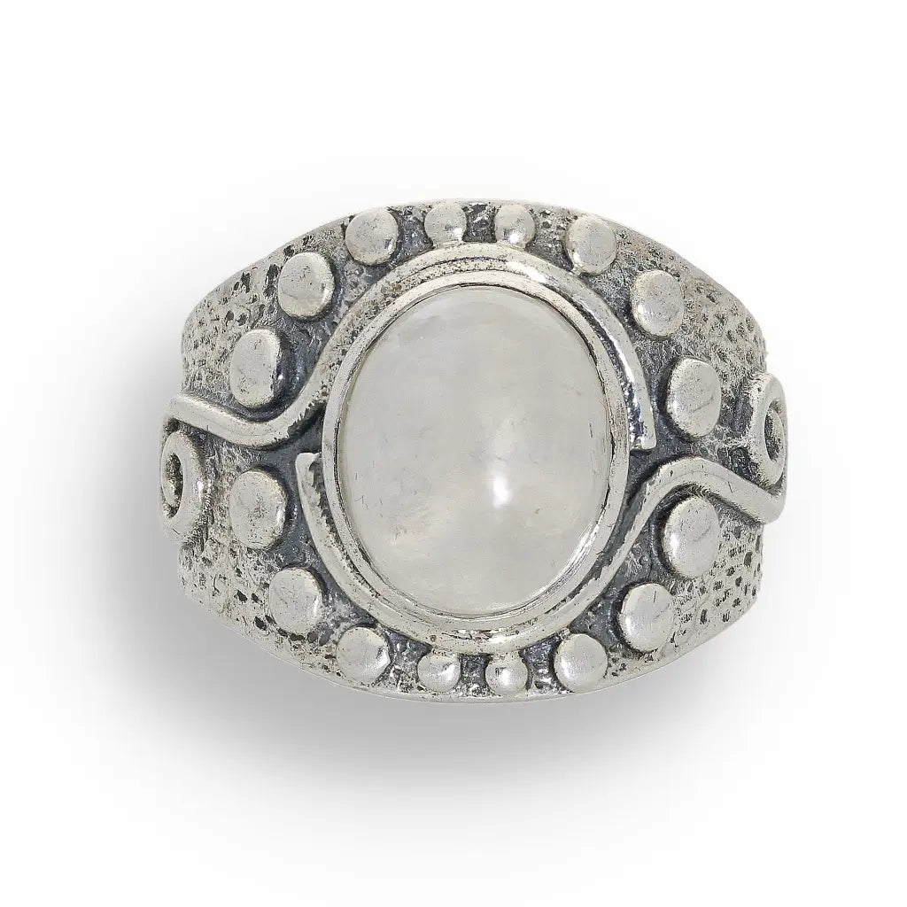 Buy your Moonstone Radiance: Whimsical Wave Ring online now or in store at Forever Gems in Franschhoek, South Africa
