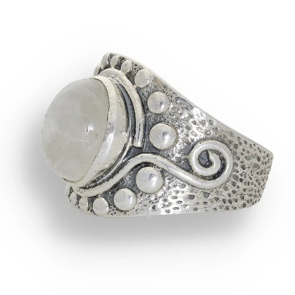 Buy your Moonstone Radiance: Whimsical Wave Ring online now or in store at Forever Gems in Franschhoek, South Africa