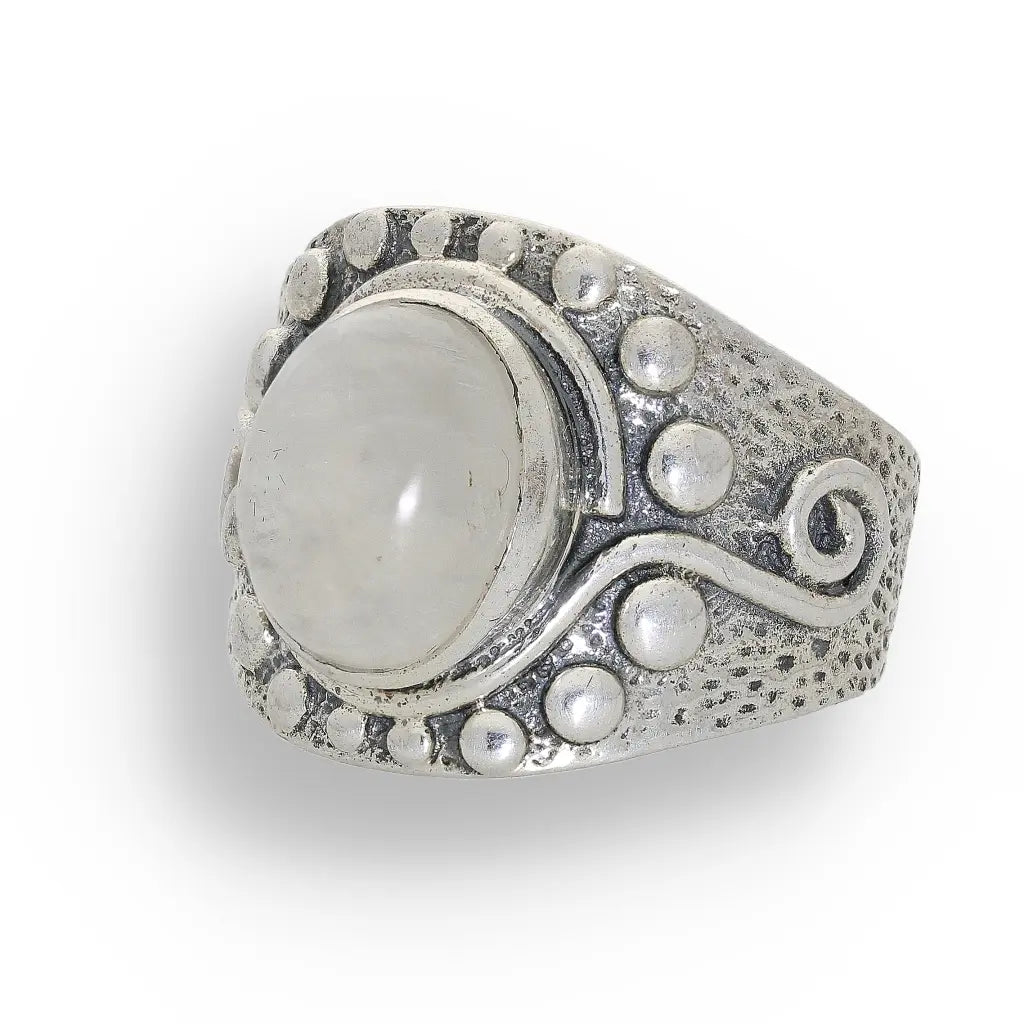 Buy your Moonstone Radiance: Whimsical Wave Ring online now or in store at Forever Gems in Franschhoek, South Africa