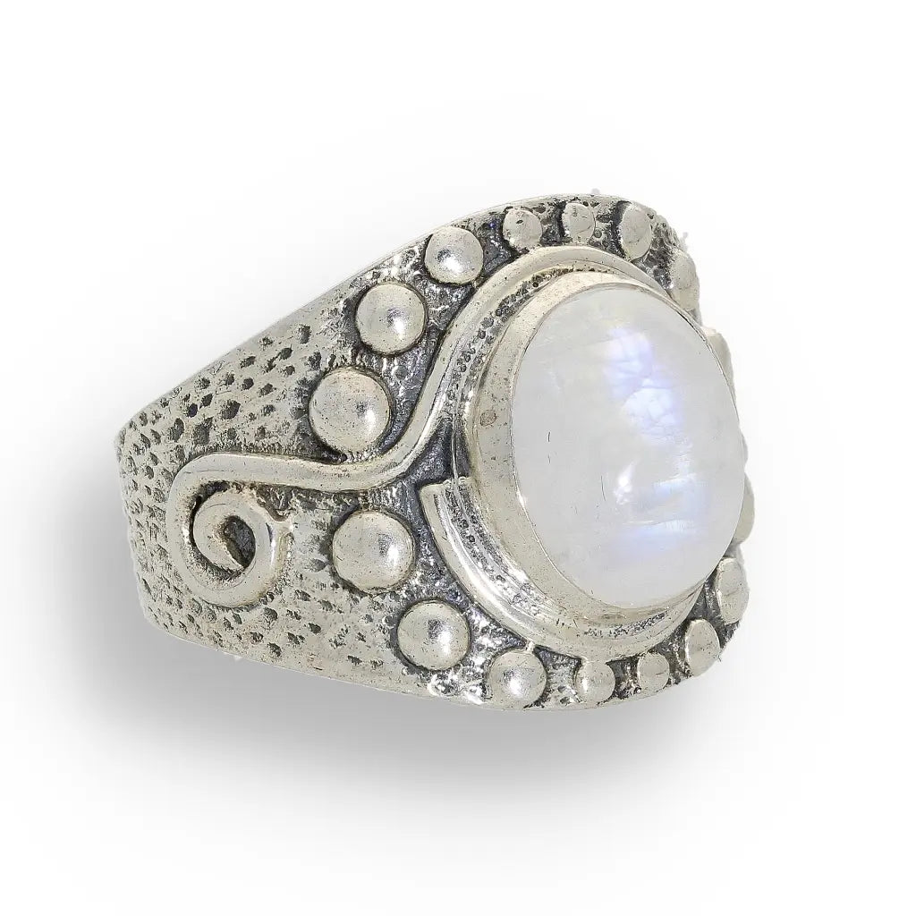 Buy your Moonstone Radiance: Whimsical Wave Ring online now or in store at Forever Gems in Franschhoek, South Africa