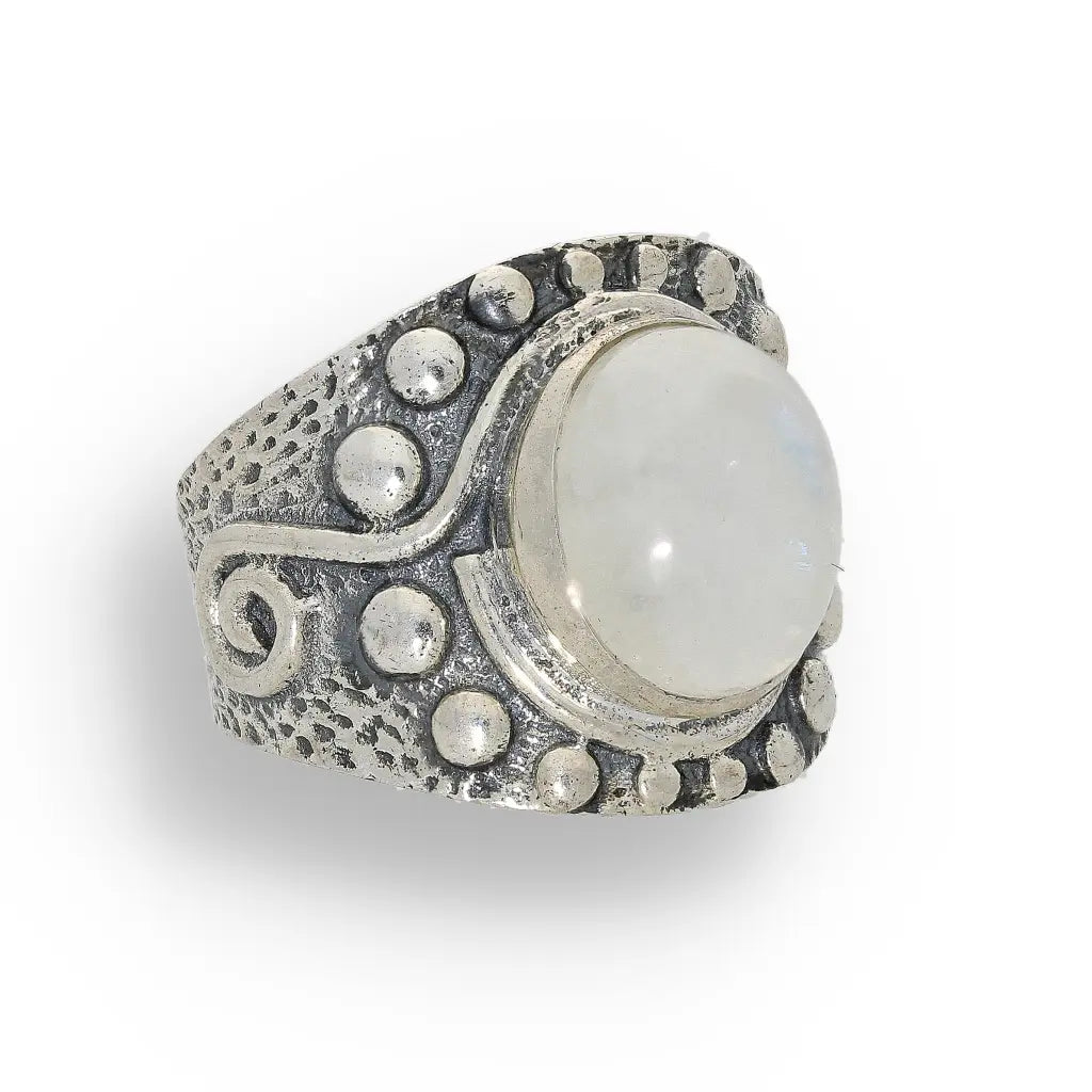 Buy your Moonstone Radiance: Whimsical Wave Ring online now or in store at Forever Gems in Franschhoek, South Africa
