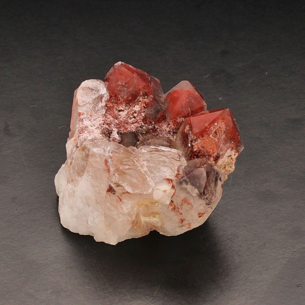 Get your Orange River Phantom Quartz Crystal Small Cluster online now or in store at Forever Gems in Franschhoek, South Africa