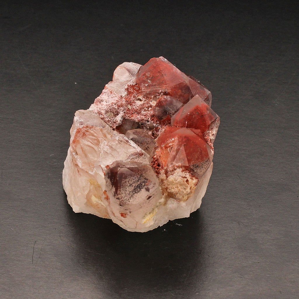 Get your Orange River Phantom Quartz Crystal Small Cluster online now or in store at Forever Gems in Franschhoek, South Africa