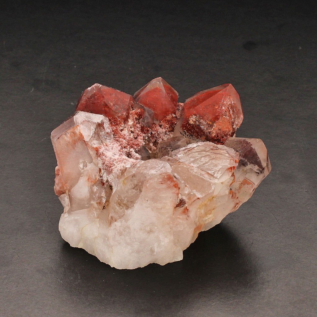 Get your Orange River Phantom Quartz Crystal Small Cluster online now or in store at Forever Gems in Franschhoek, South Africa