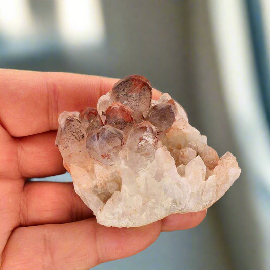 Get your Orange River Quartz with Hematite online now or in store at Forever Gems in Franschhoek, South Africa