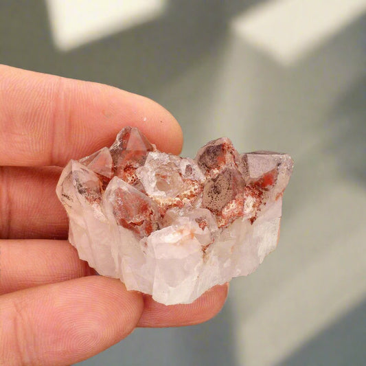 Get your Rare Hematite Orange Quartz Crystal online now or in store at Forever Gems in Franschhoek, South Africa