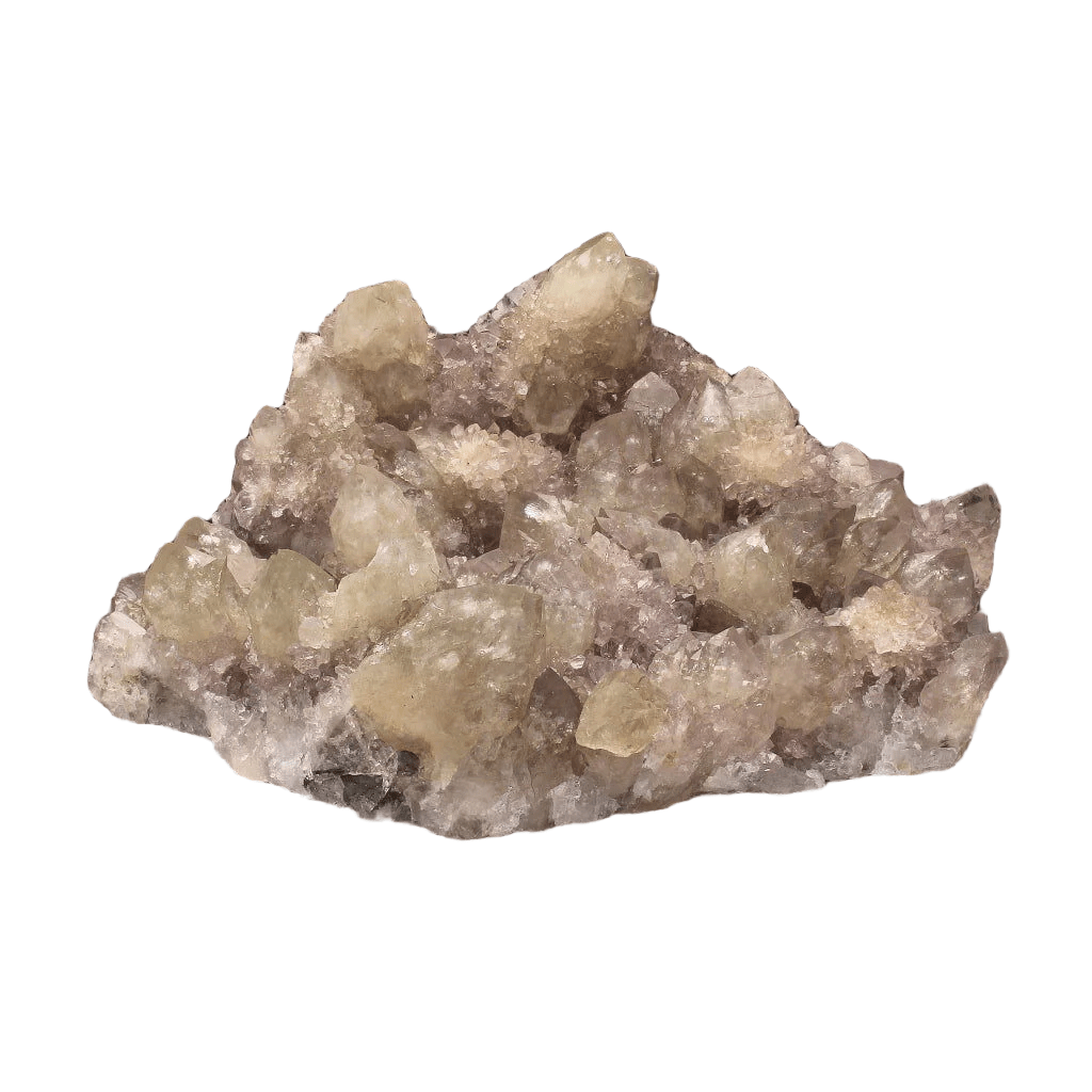 Get your Prasiolite and Amethyst Crystal Cluster: Northern Cape Gem online now or in store at Forever Gems in Franschhoek, South Africa