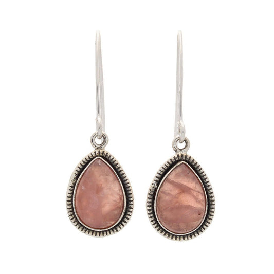 Get your Rhodochrosite Sterling Silver Earrings online now or in store at Forever Gems in Franschhoek, South Africa