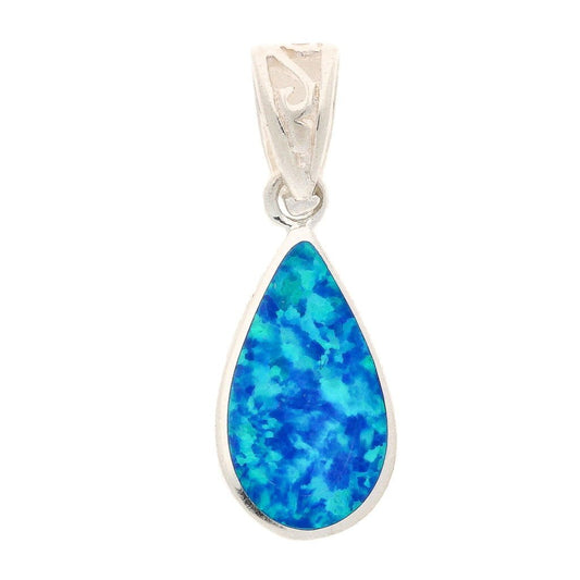 Get your Secret Garden: Teardrop Synthetic Opal Necklace online now or in store at Forever Gems in Franschhoek, South Africa