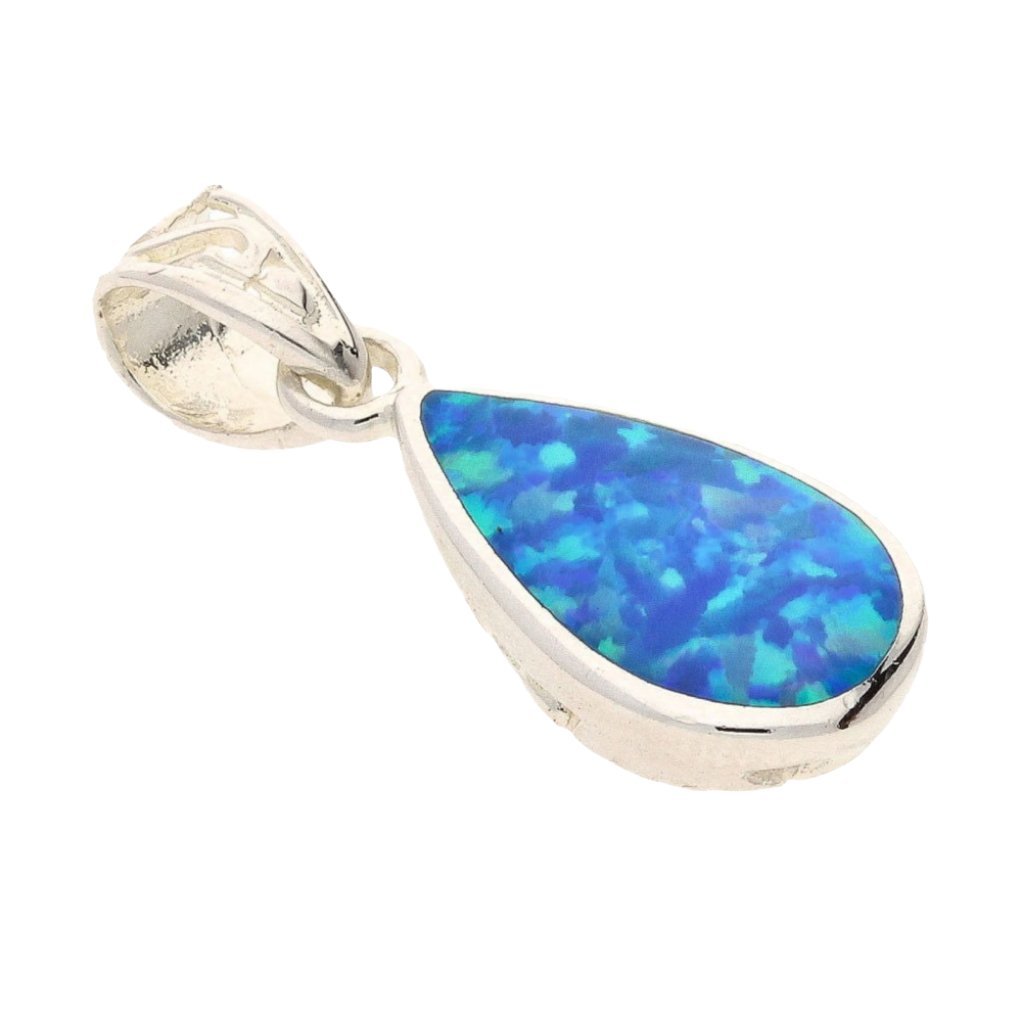 Get your Secret Garden: Teardrop Synthetic Opal Necklace online now or in store at Forever Gems in Franschhoek, South Africa