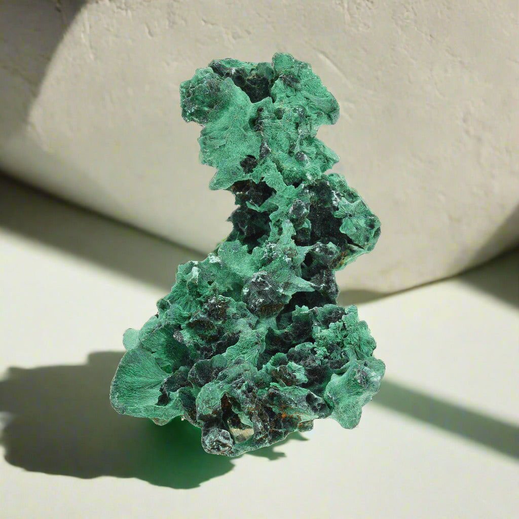 Get your Silky Fibrous Malachite from Miringi Mine online now or in store at Forever Gems in Franschhoek, South Africa