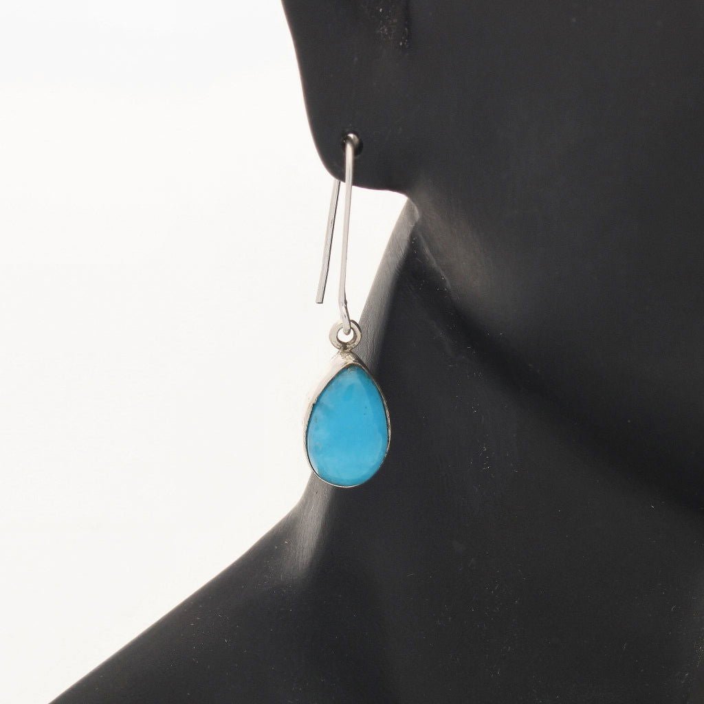 Get your Smithsonite Sterling Silver Earrings online now or in store at Forever Gems in Franschhoek, South Africa