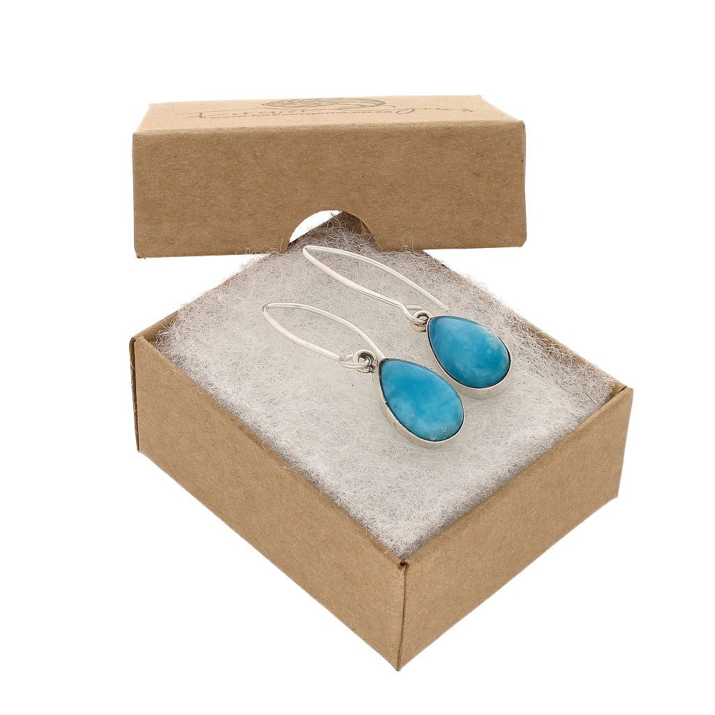 Get your Smithsonite Sterling Silver Earrings online now or in store at Forever Gems in Franschhoek, South Africa
