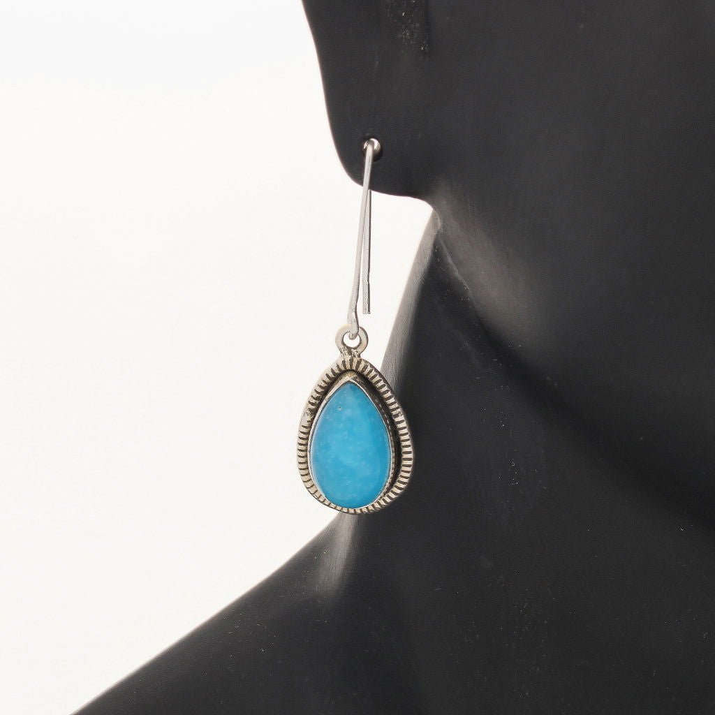Get your Smithsonite Sterling Silver Earrings online now or in store at Forever Gems in Franschhoek, South Africa