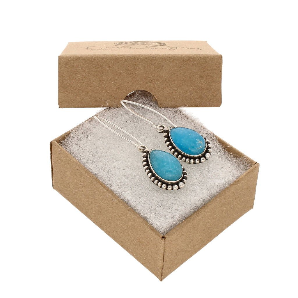 Get your Smithsonite Sterling Silver Earrings online now or in store at Forever Gems in Franschhoek, South Africa