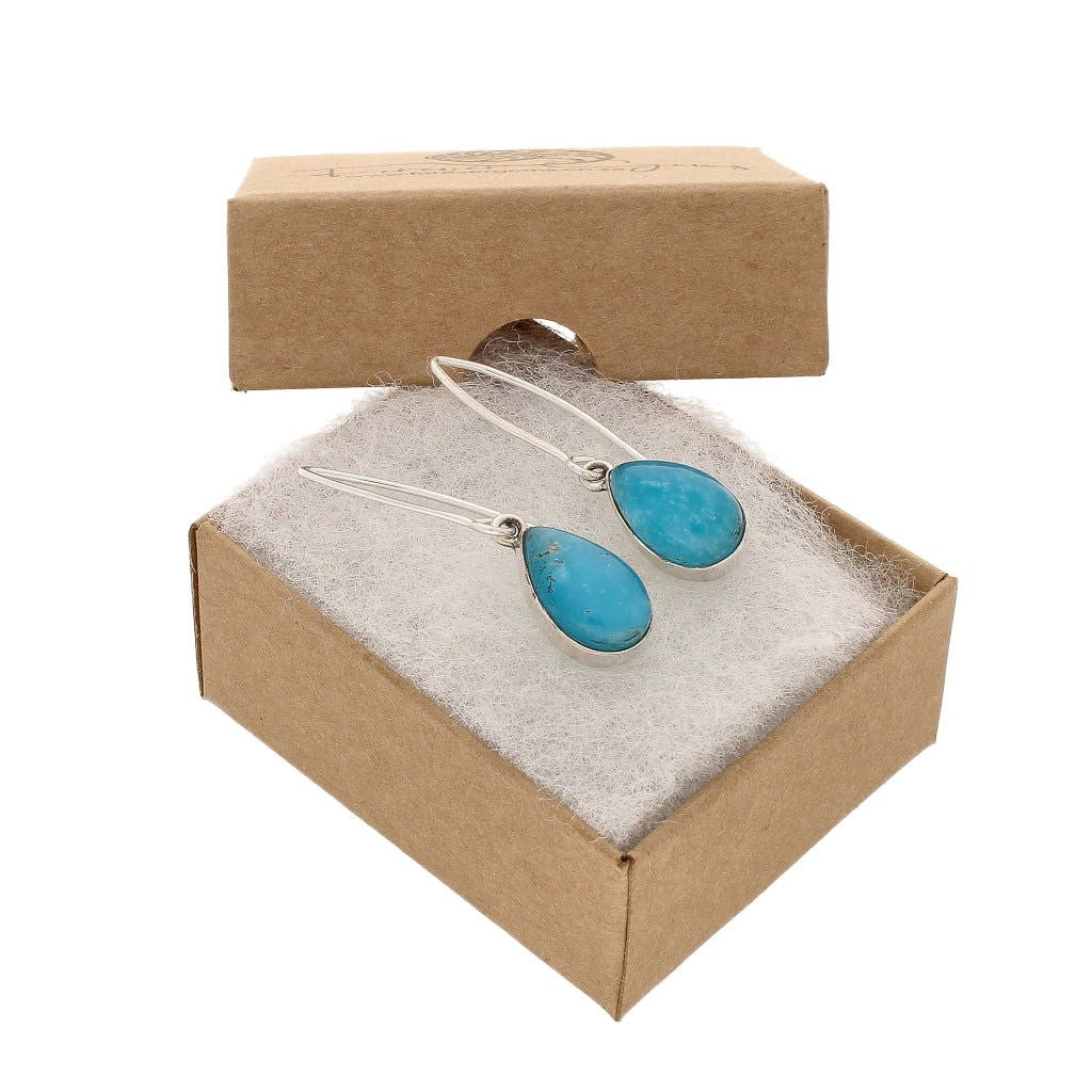 Get your Smithsonite Sterling Silver Earrings online now or in store at Forever Gems in Franschhoek, South Africa