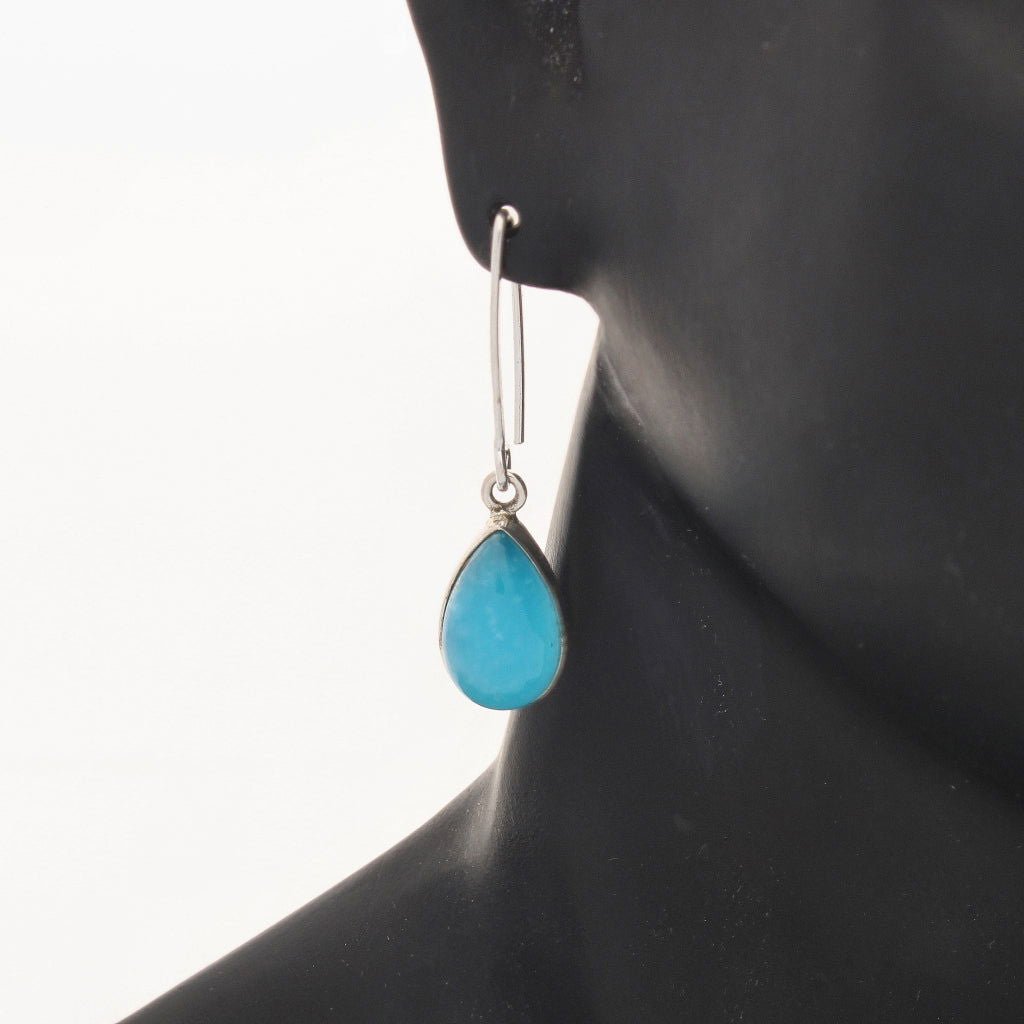 Get your Smithsonite Sterling Silver Earrings online now or in store at Forever Gems in Franschhoek, South Africa