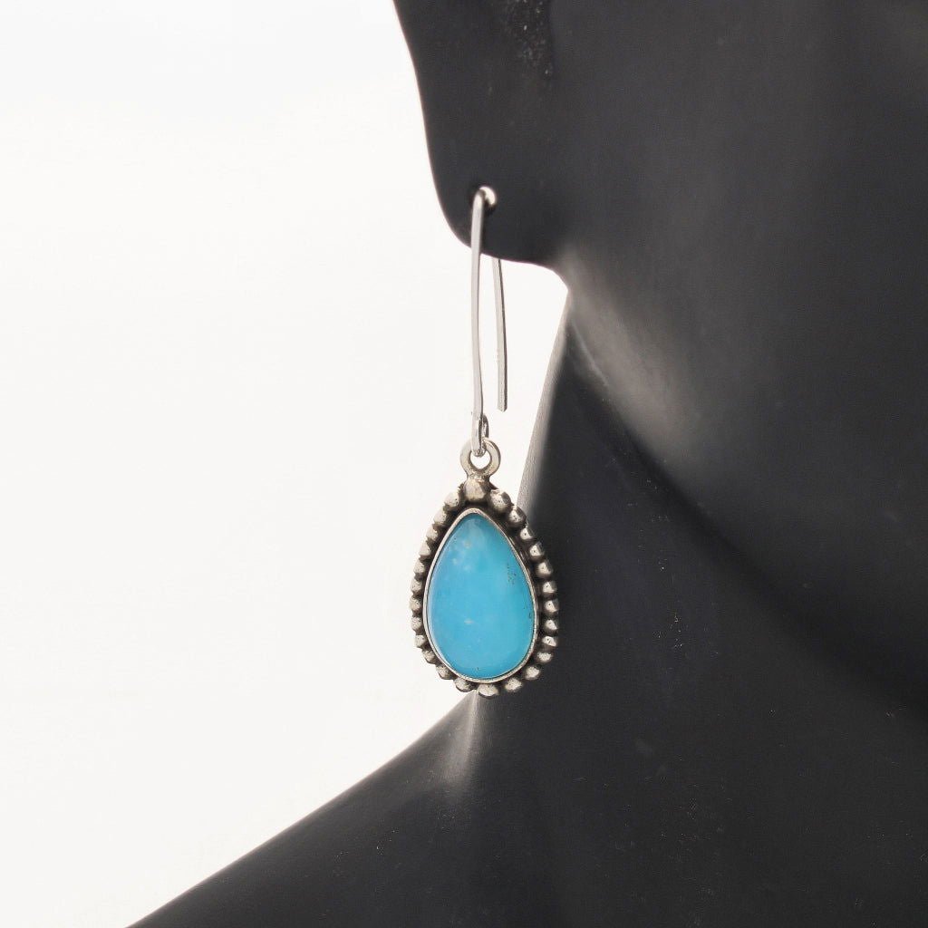 Get your Smithsonite Sterling Silver Earrings online now or in store at Forever Gems in Franschhoek, South Africa