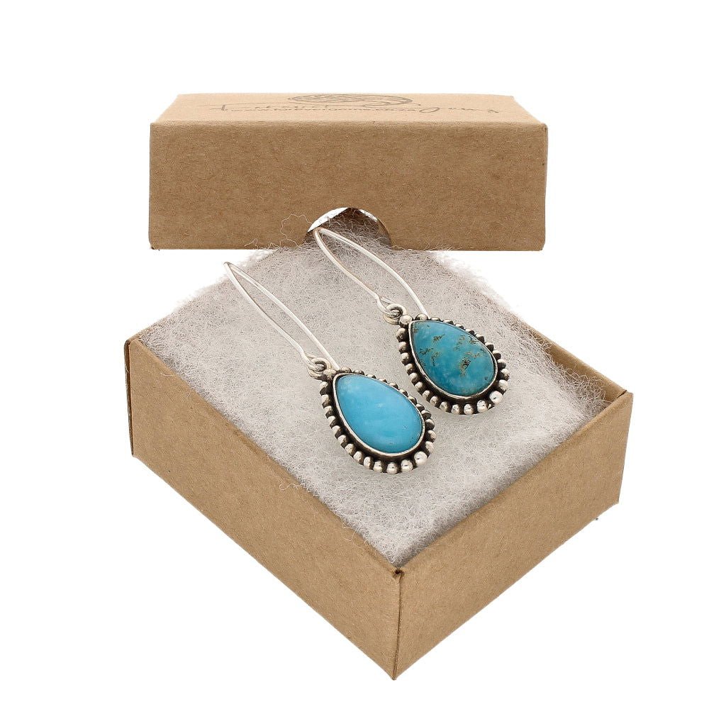 Get your Smithsonite Sterling Silver Earrings online now or in store at Forever Gems in Franschhoek, South Africa