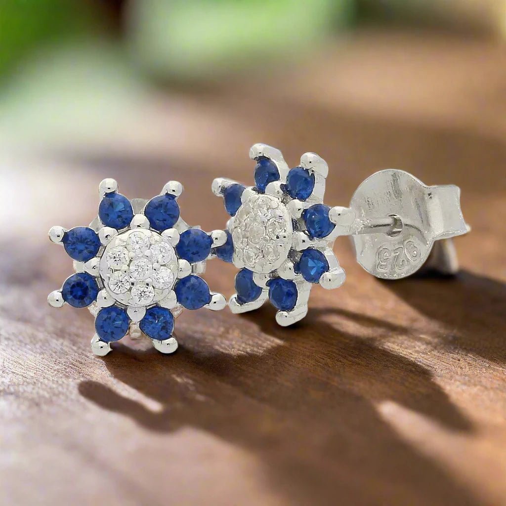 Get your Sterling Silver Floral Studs Earrings online now or in store at Forever Gems in Franschhoek, South Africa