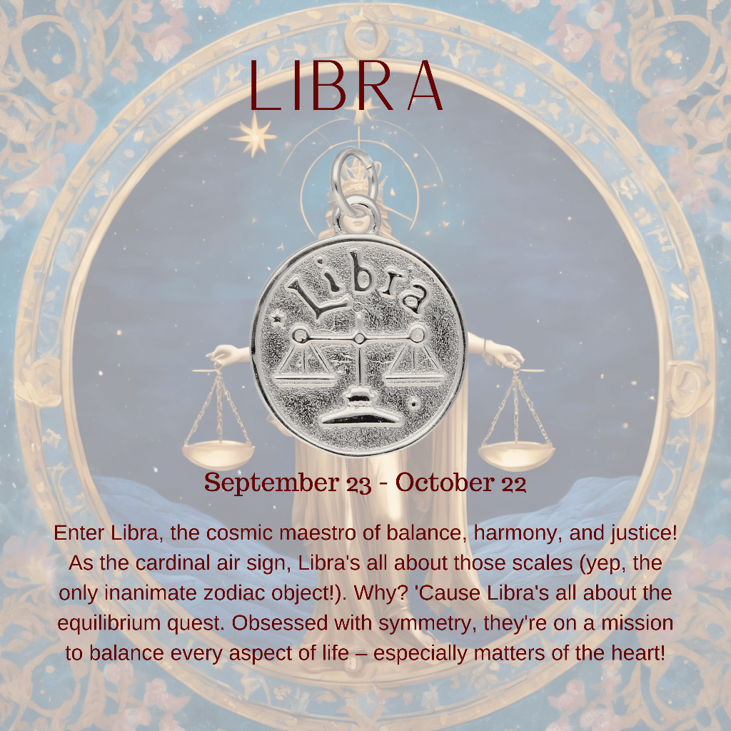 Buy your Sterling Silver Libra Necklace online now or in store at Forever Gems in Franschhoek, South Africa