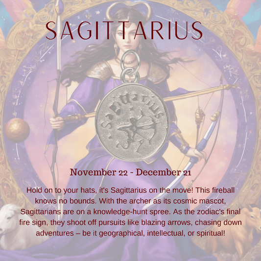 Get your Sagittarius Constellation Necklace: 22 November - 21 December online now or in store at Forever Gems in Franschhoek, South Africa