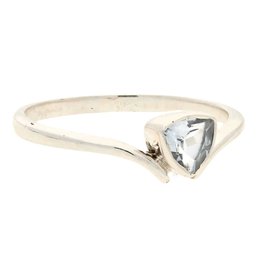 Buy your Timeless Treasures: Trillion Blue Topaz Ring online now or in store at Forever Gems in Franschhoek, South Africa