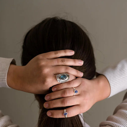 Buy your Labradorite Moonlit Mystique Ring – Unveil the Magic Within online now or in store at Forever Gems in Franschhoek, South Africa