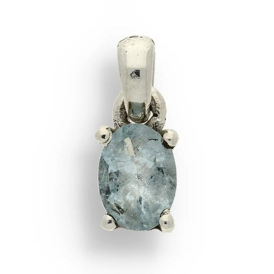 Get your Aquamarine "Ocean Serenity" Sterling Silver Necklace online now or in store at Forever Gems in Franschhoek, South Africa