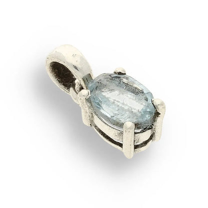 Get your Aquamarine "Ocean Serenity" Sterling Silver Necklace online now or in store at Forever Gems in Franschhoek, South Africa